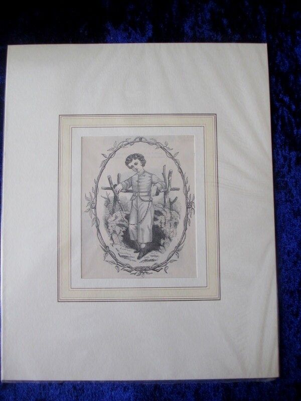 Lithographie die Heilige Kind um 1868 1
