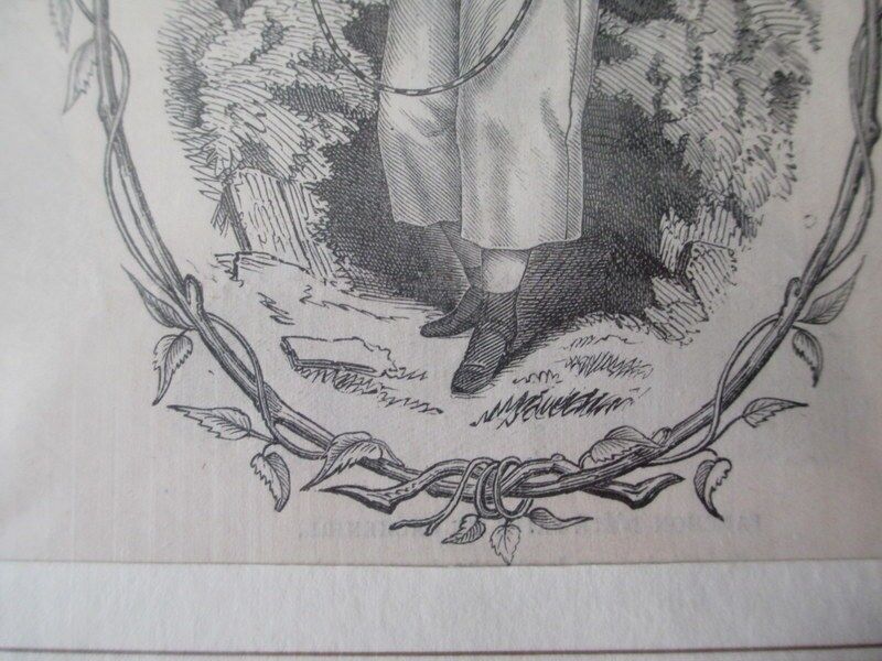 Lithographie die Heilige Kind um 1868 2