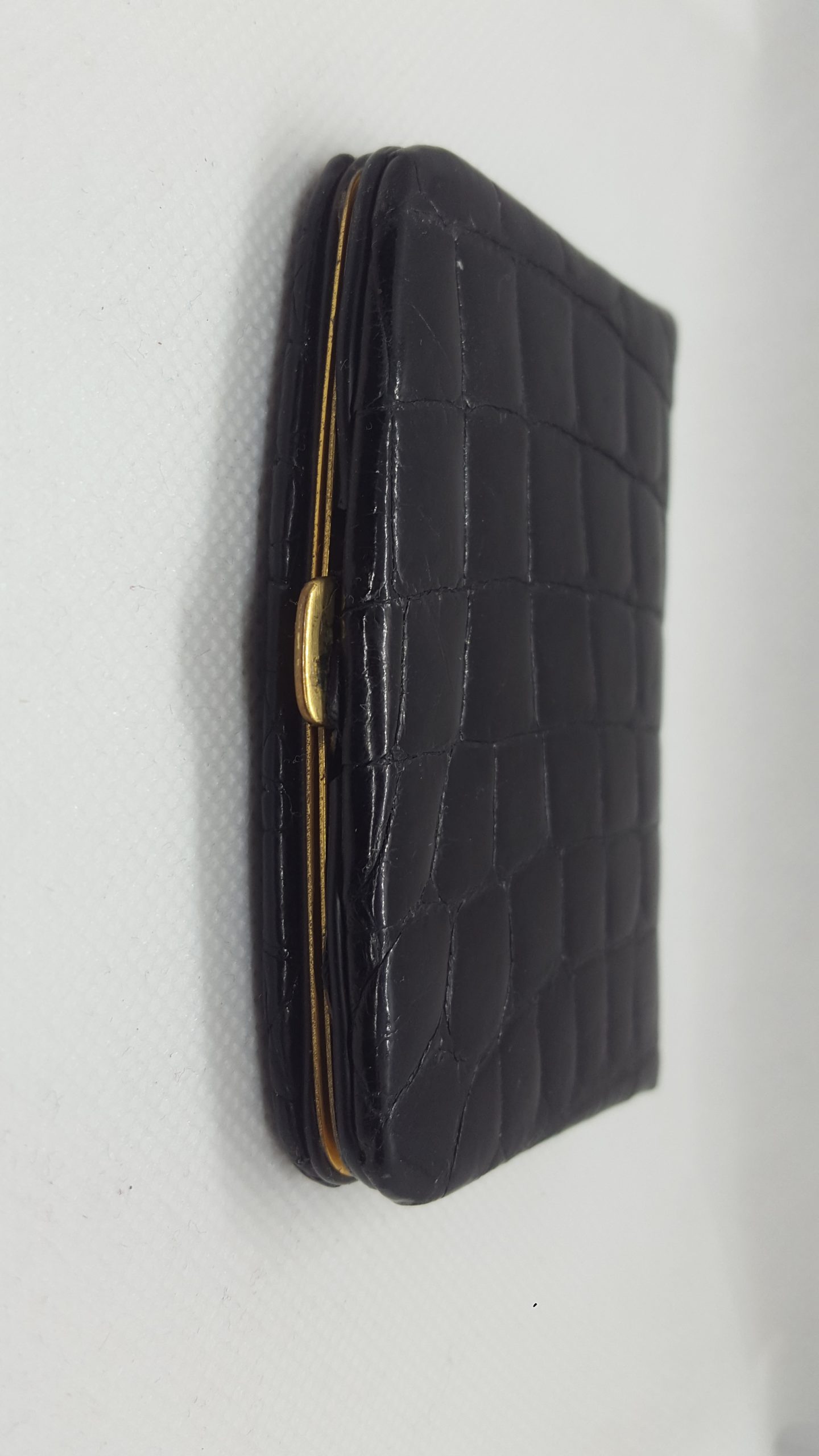 Alte Kleine Damen Tasche Schwarz (1)