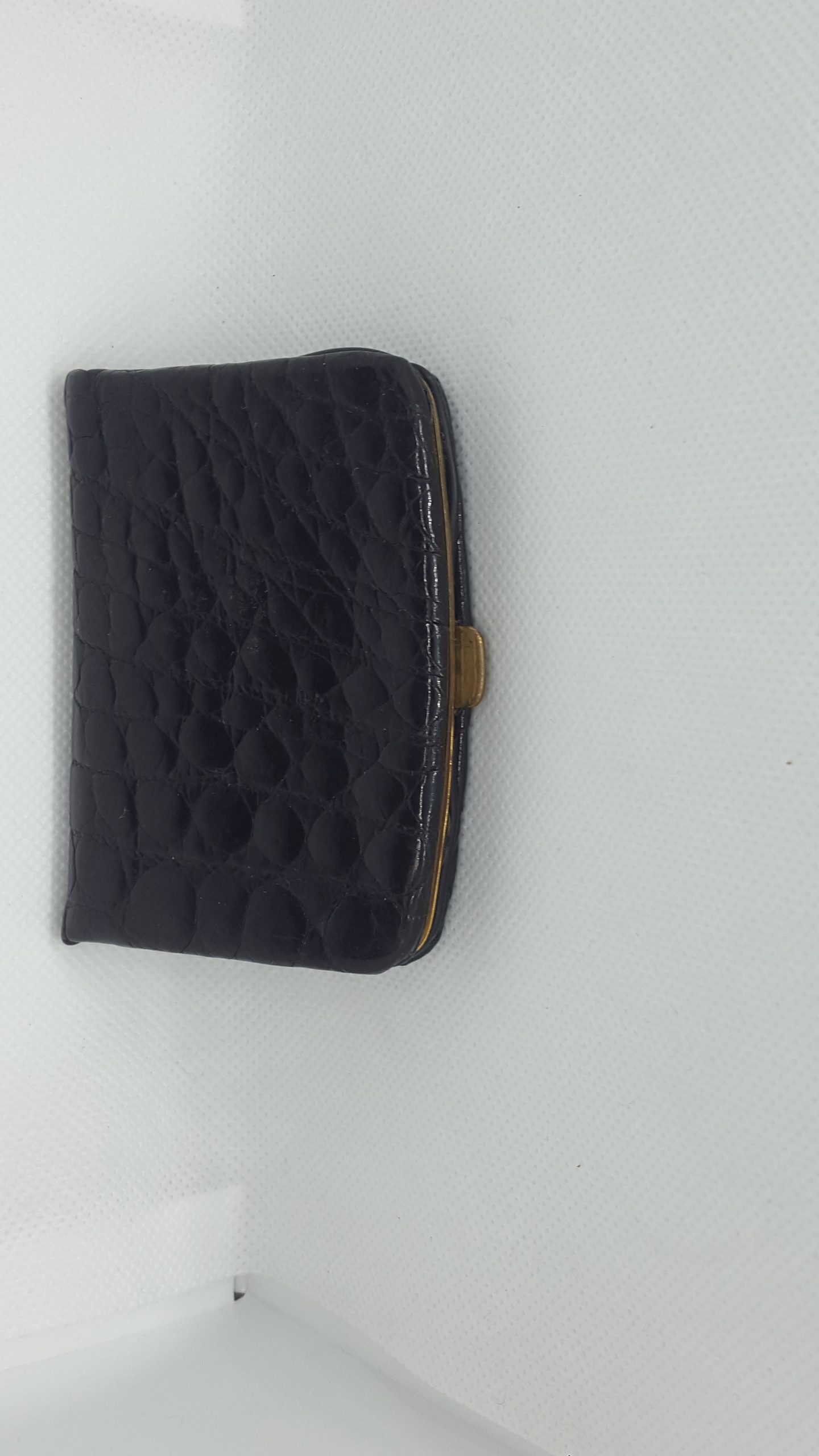 Alte Kleine Damen Tasche Schwarz (6)