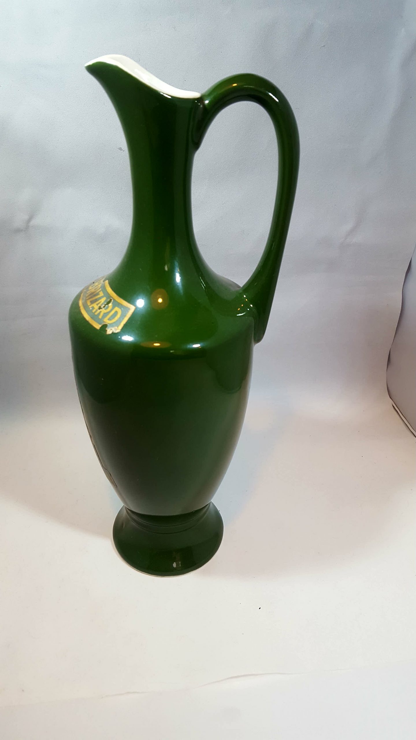 Grüne Vase mit Stamp Papier (2)