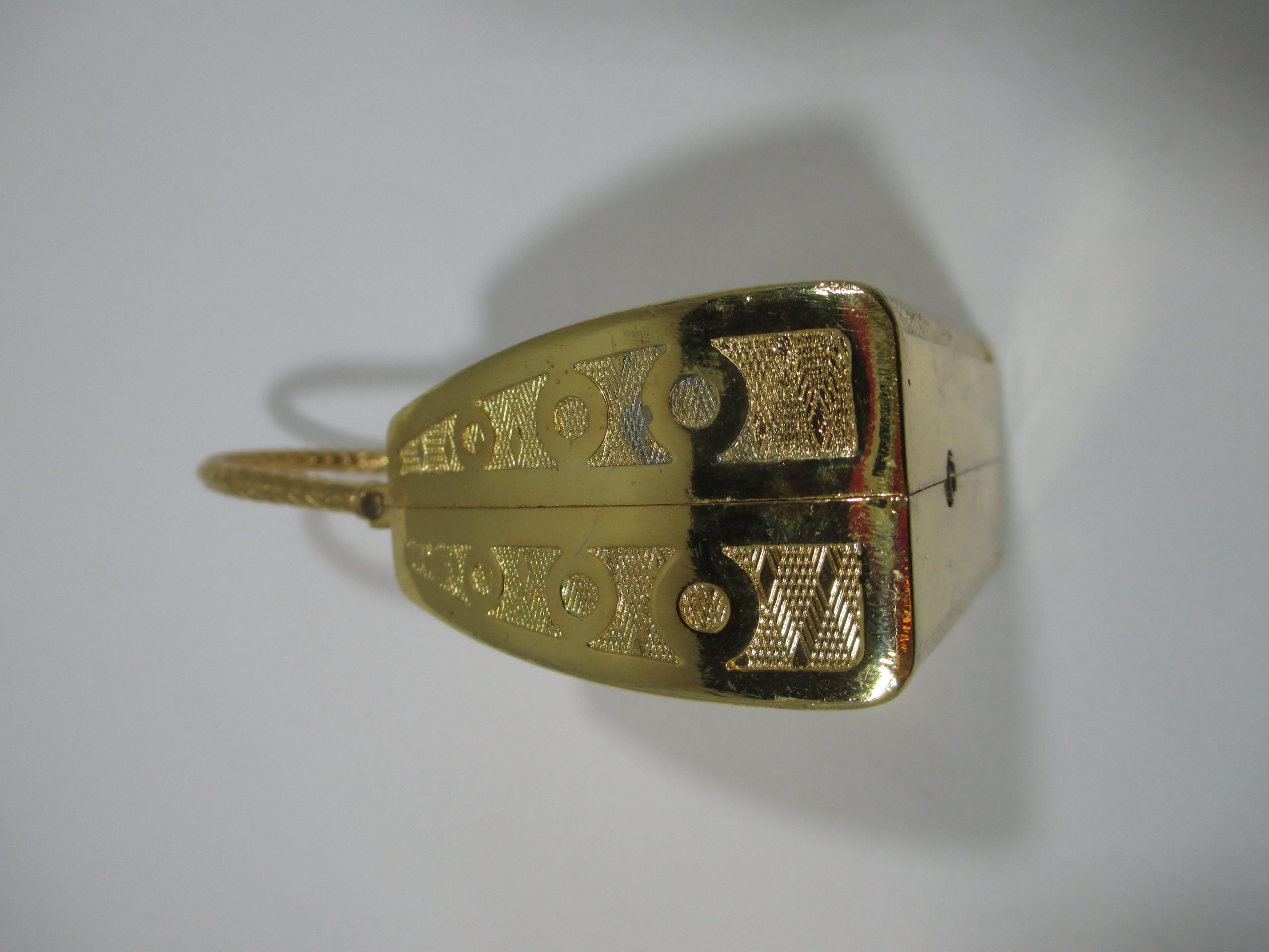 Alte Mini Handtaschen Gold Farbe (4)