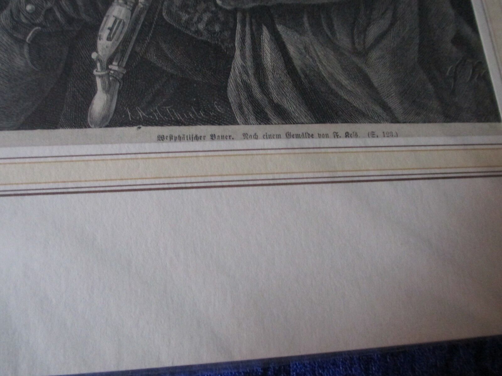 Beschäftigte Bauer Gemälde von Rels um 1877 (3)