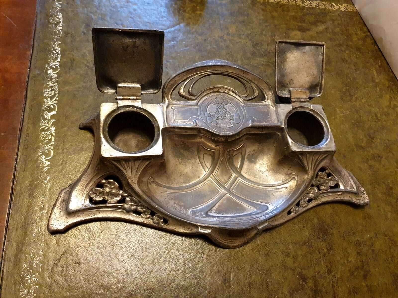 Schreibtischgarnitur Jugendstil (4)