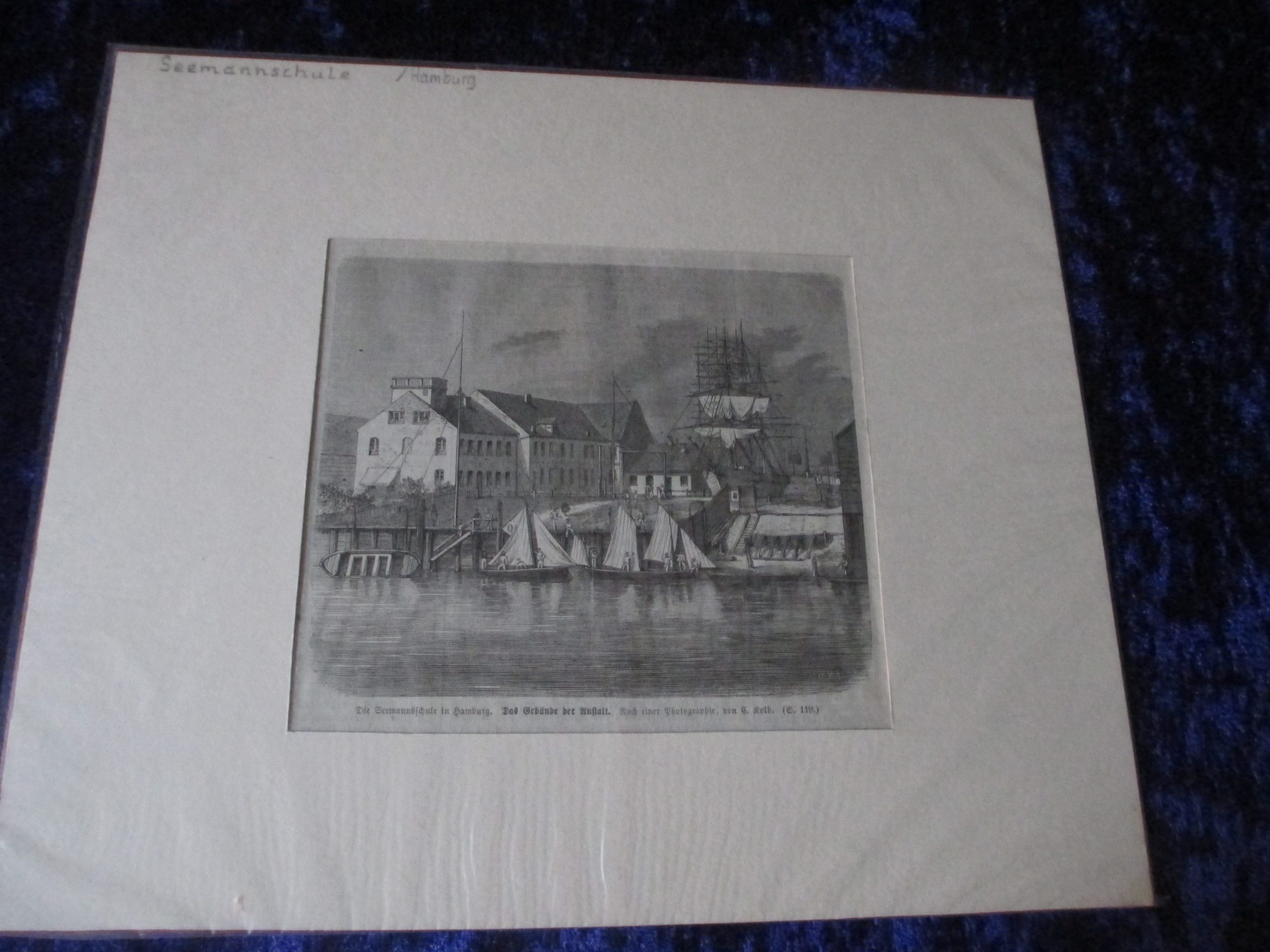 Die Seemannschule in Hamburg von Rolb um 1867 (2)