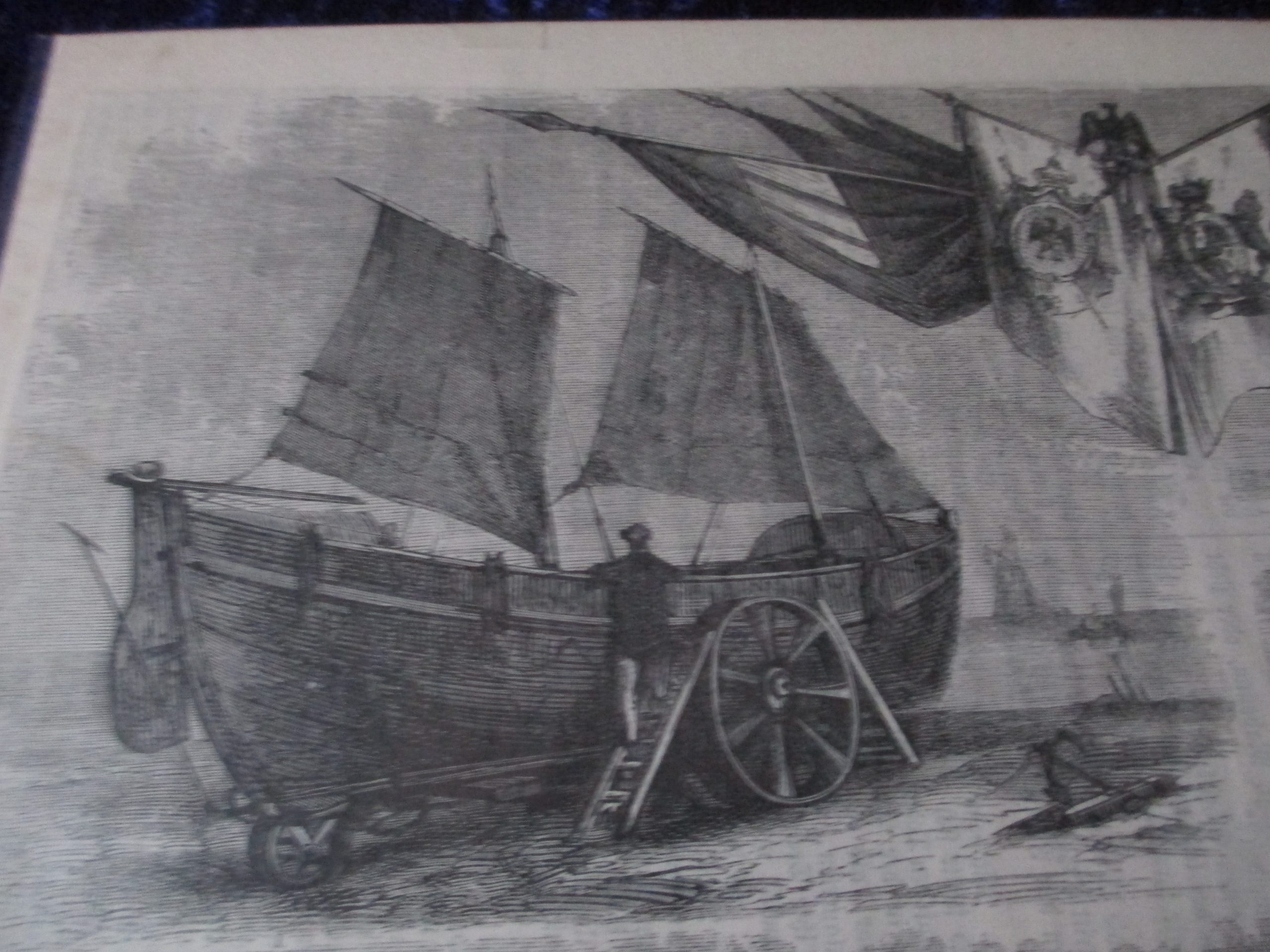 Französischer und Englischer Rettungsboote um 1867 (1)