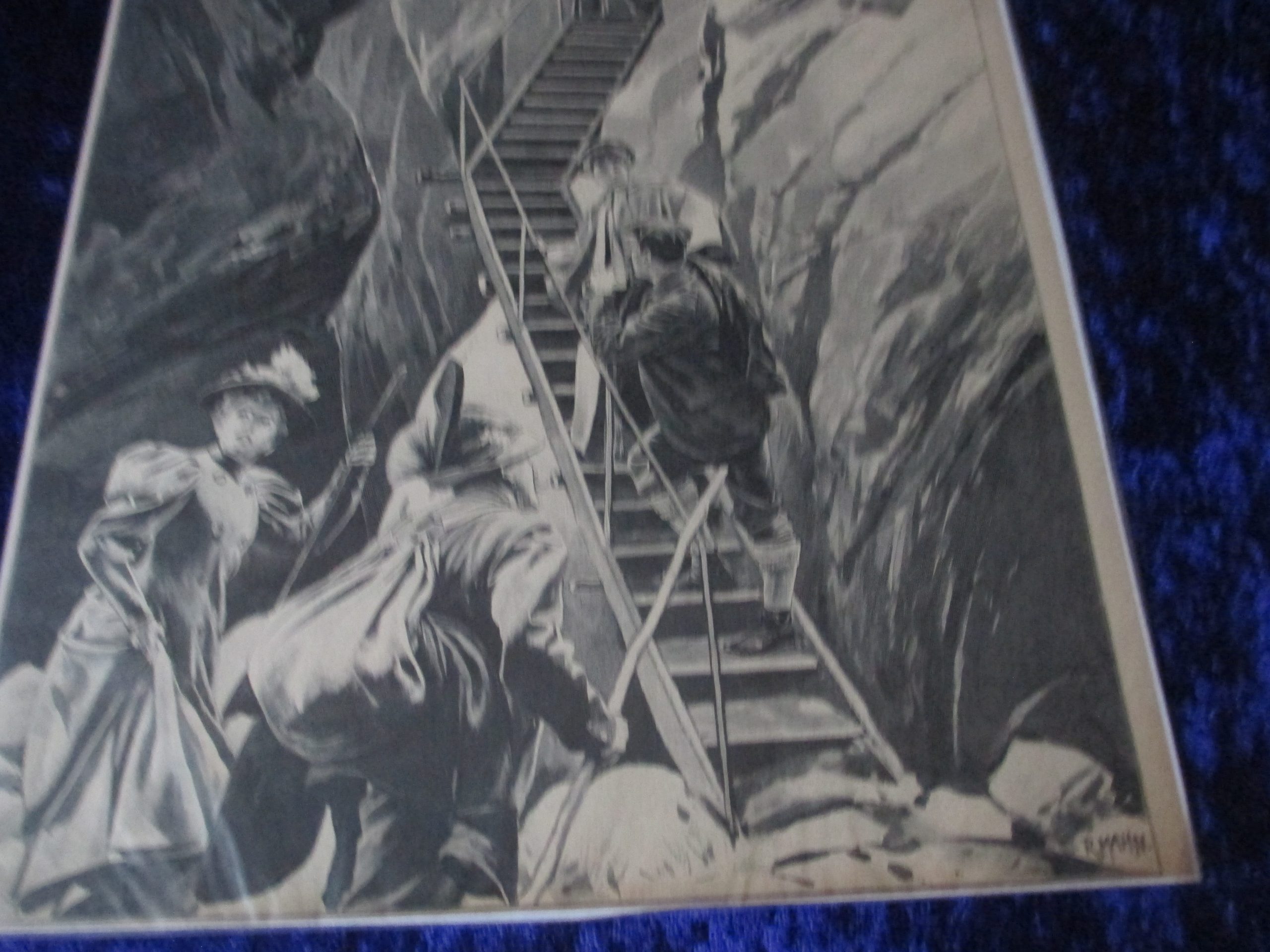 Lithographie von R Mahn um 1898 (2)