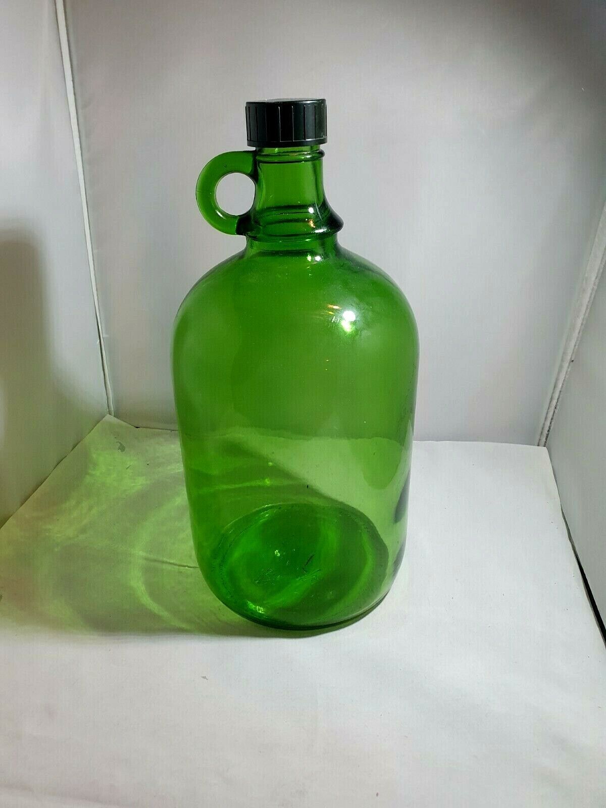 Antike Karaffe Grüne Flasche (3)