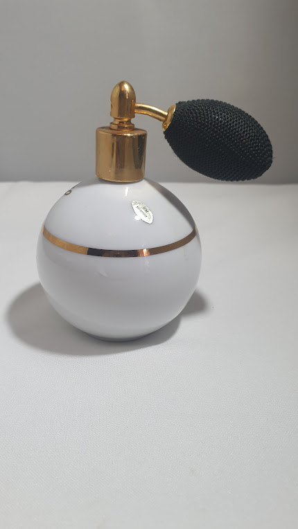 Antik Parfum Flakon Weis und Schwarz (7)